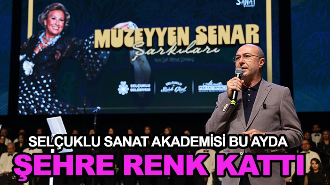 Selçuklu Sanat Akademisi bu ayda şehre renk kattı