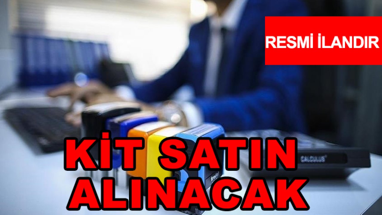 Kit satın alınacak