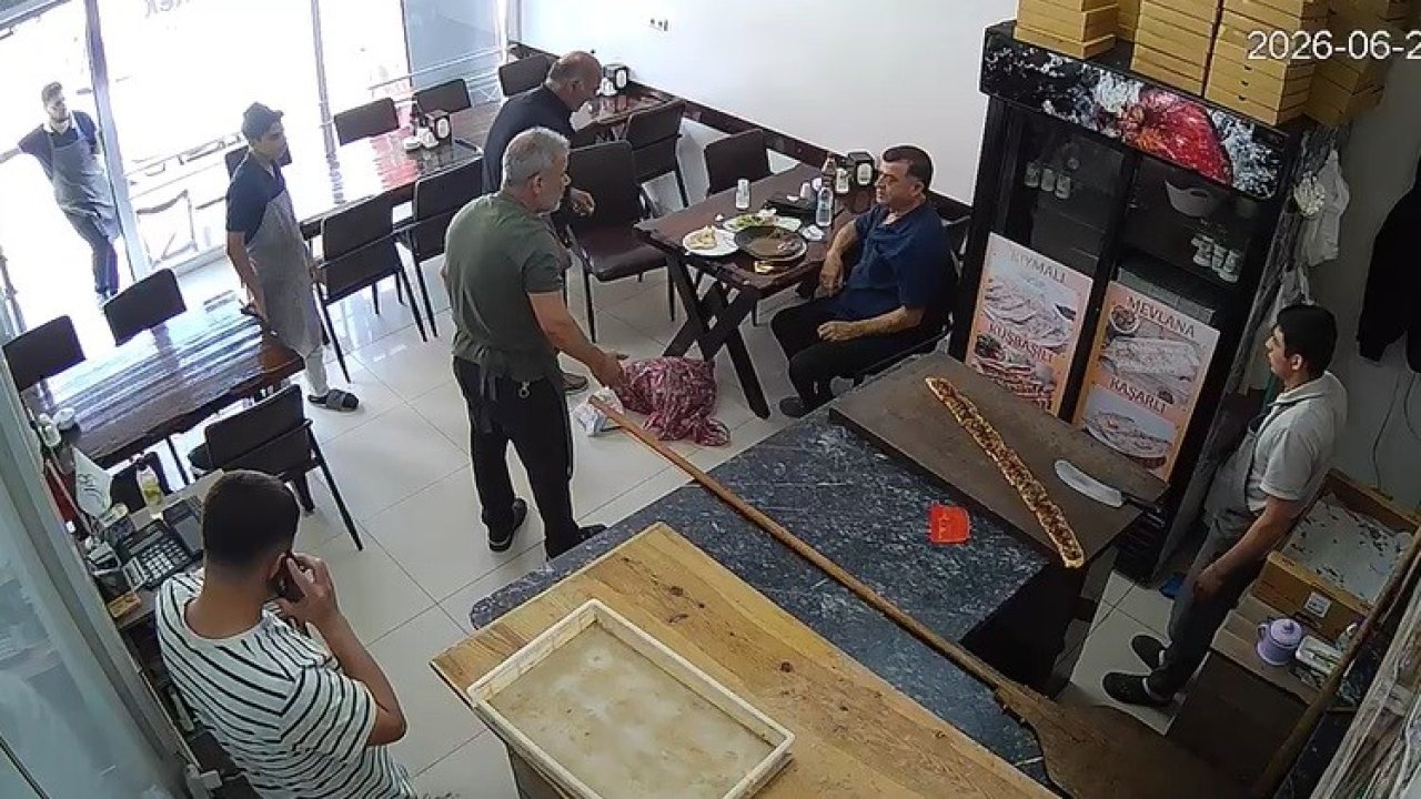 Yunak'ta lokanta sahibi hayat kurtardı