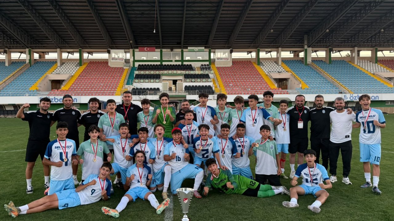 Selçuklu Belediyespor Türkiye şampiyonu