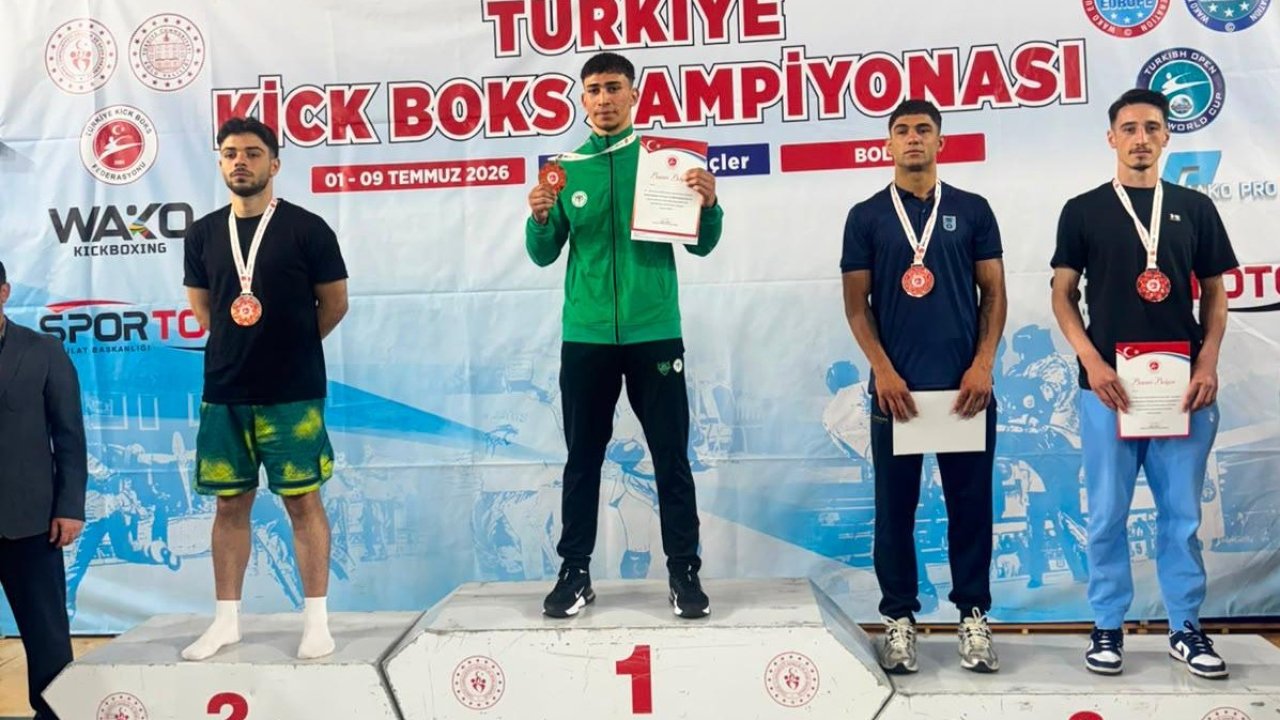 Meram'dan Kick Boks'ta Türkiye şampiyonluğu