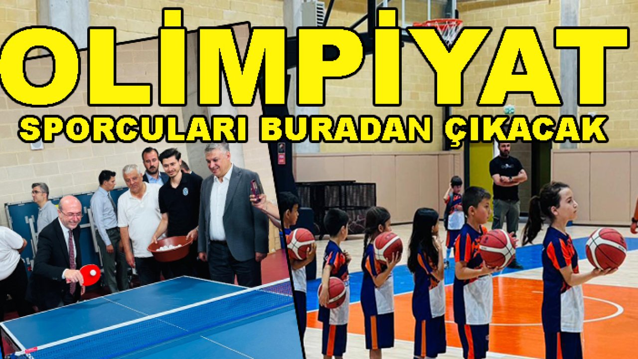 Selçuklu Sporcu Seçme ve Yetiştirme Merkezi'nden olimpiyata sporcular çıkacak