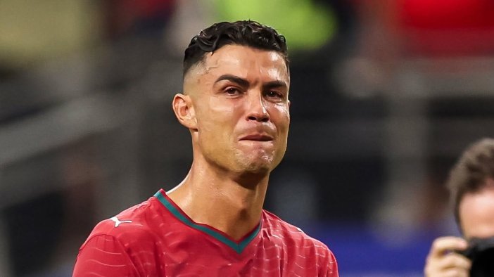 Ronaldo'nun gözyaşları sel oldu... Portekiz:0 İspanya:1