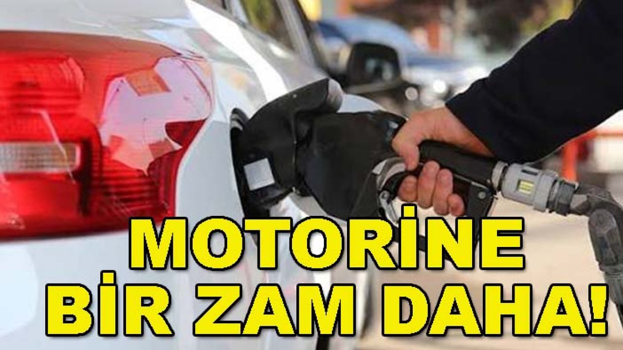 Motorine bir zam daha! Tarih belli oldu