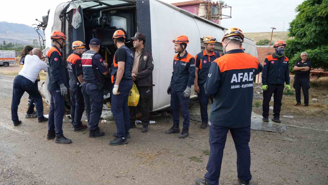 Kırıkkale’deki otobüs kazasında ölen yolcu ve yaralıların kimlikleri belli oldu