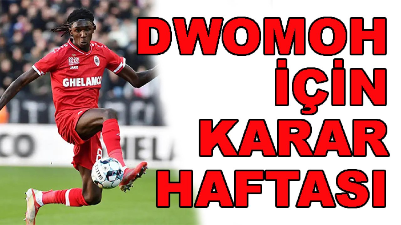 Konyaspor'da Pierre Dwomoh'ta son durum ne?