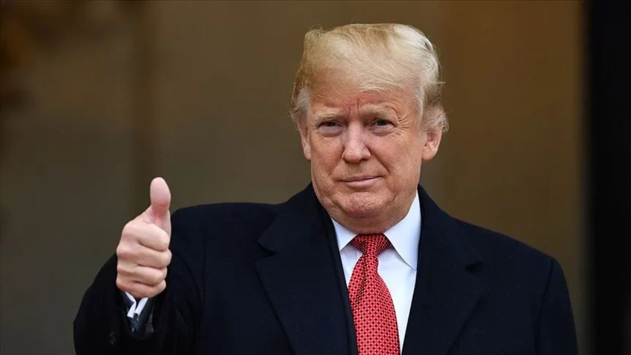 Son dakika! Donald Trump'ı taşıyan uçak Ankara'ya indi