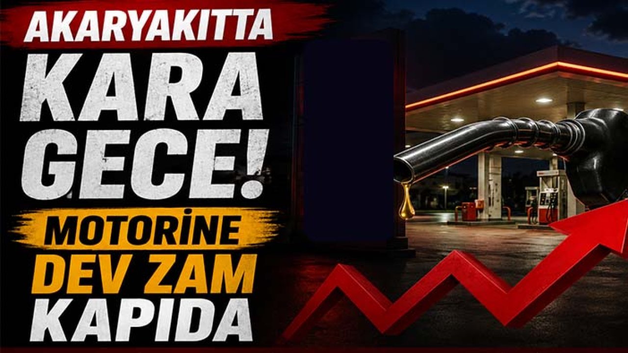Akaryakıtta kara gece! Motorine 6 liralık dev zam kapıda