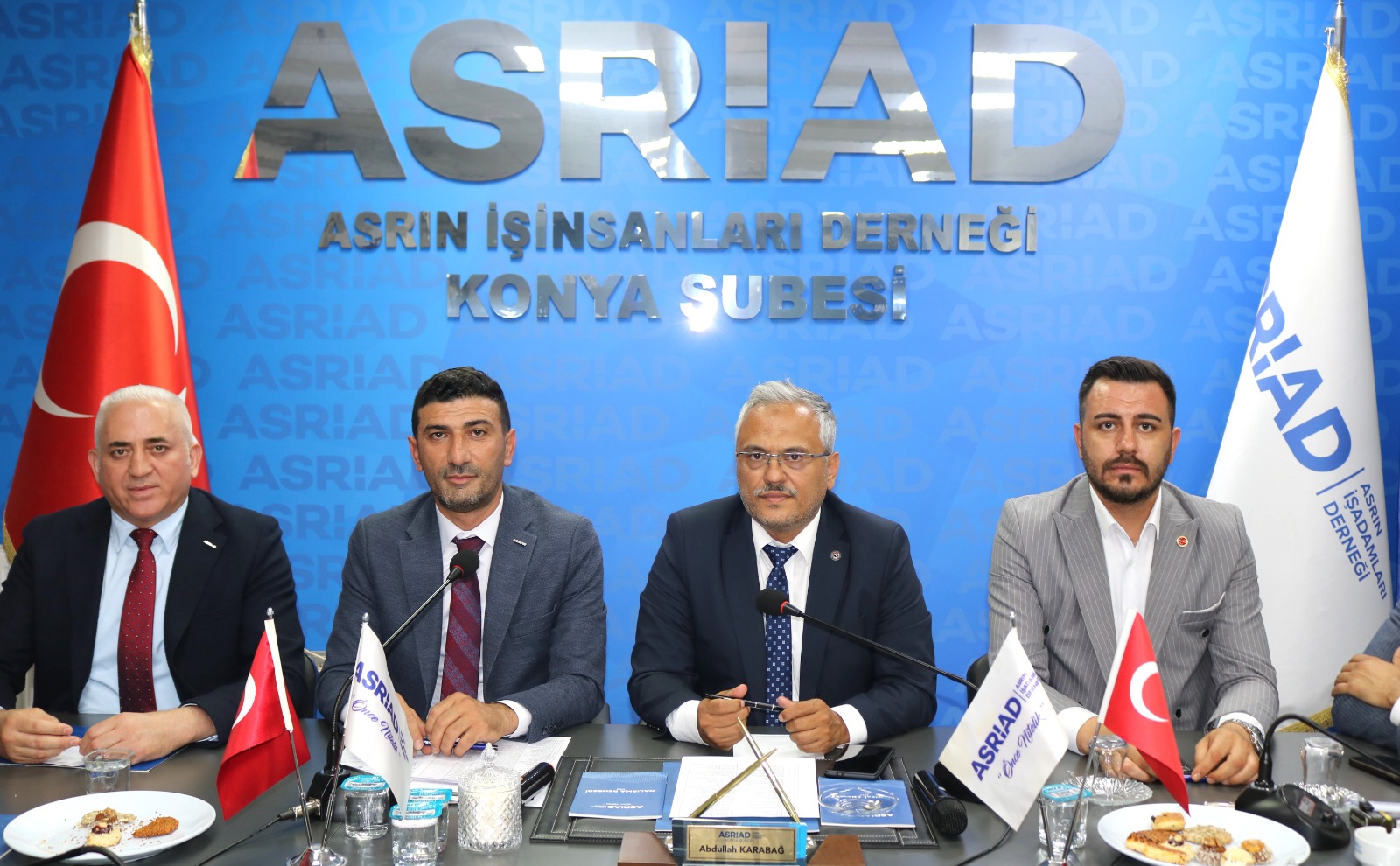 MHP Konya İl Başkanı Göncü'den ASRİAD Konya'ya ziyaret