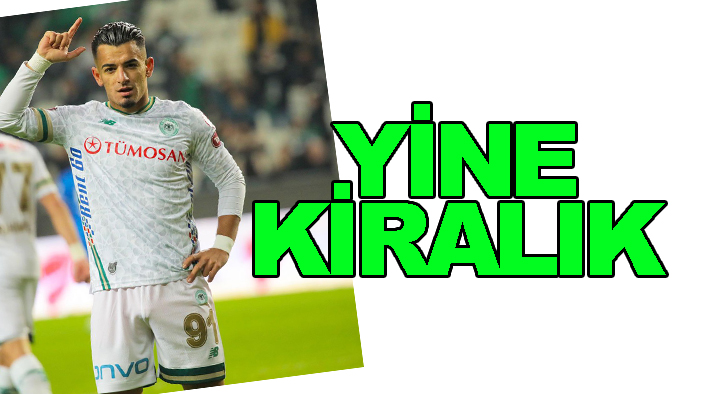 Konyaspor'da Melih Bostan yine kiralık gitti