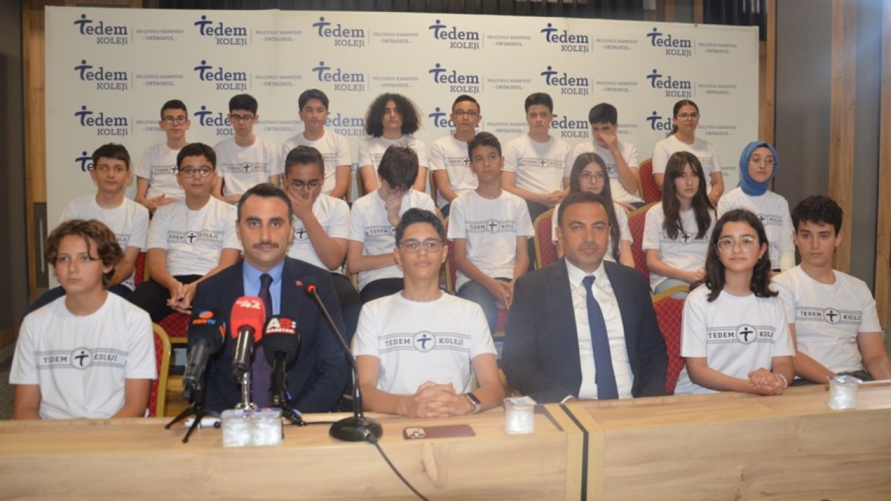 Konya'nın gururu Kayra Berk Gülşen, LGS'de zirveye çıktı