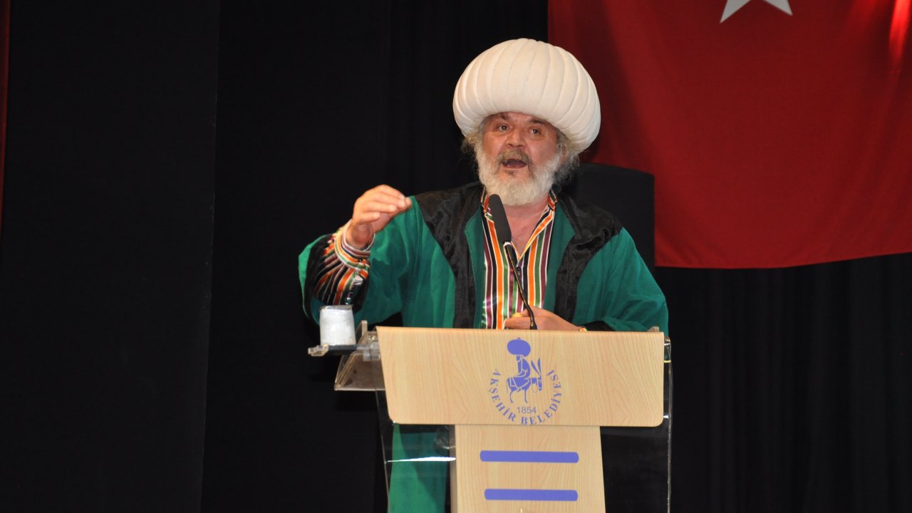 Temsili Nasreddin hoca Müfit Can Saçıntı için suç duyurusu