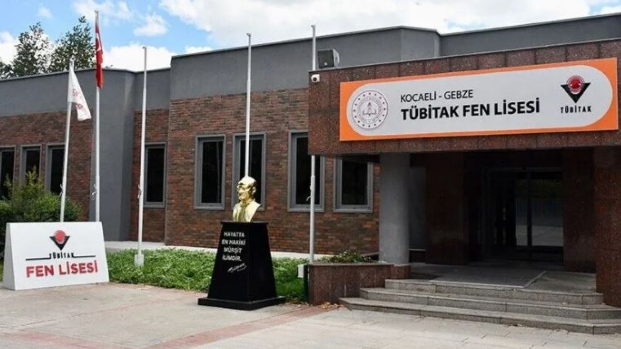 TÜBİTAK Fen Lisesine başvurular bugün sona eriyor