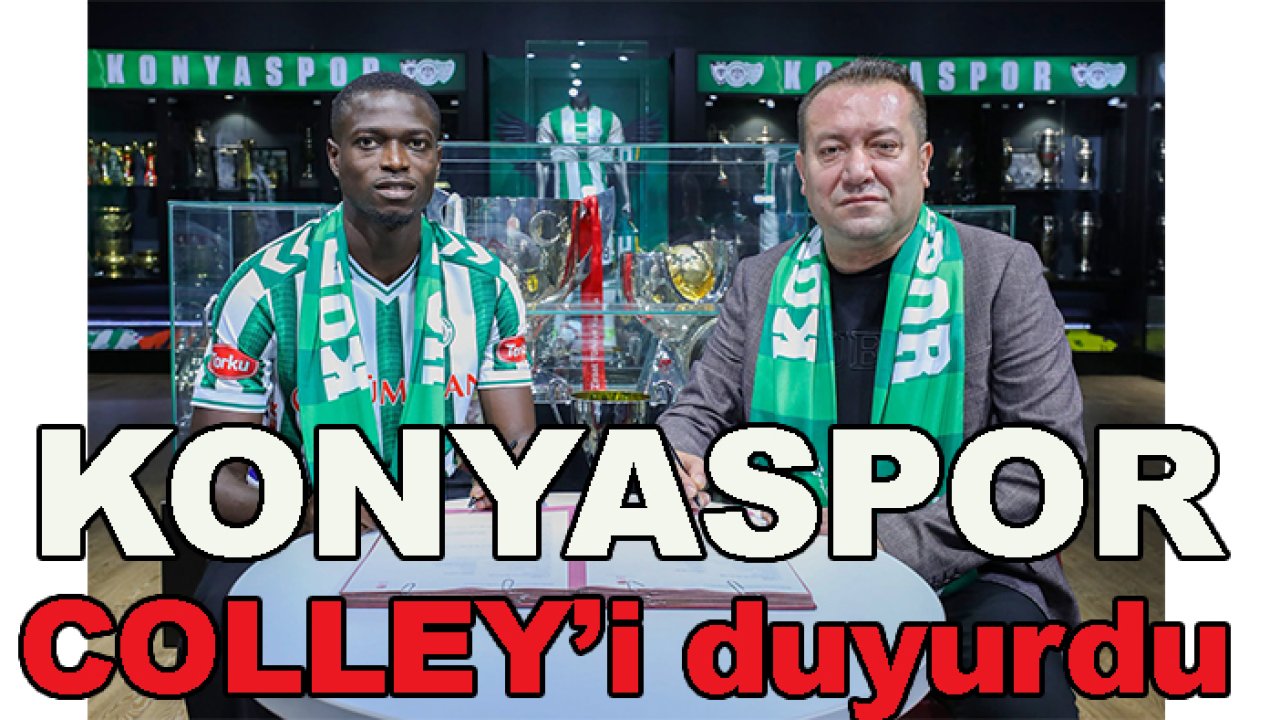 Konyaspor Ebrima Colley'i duyurdu