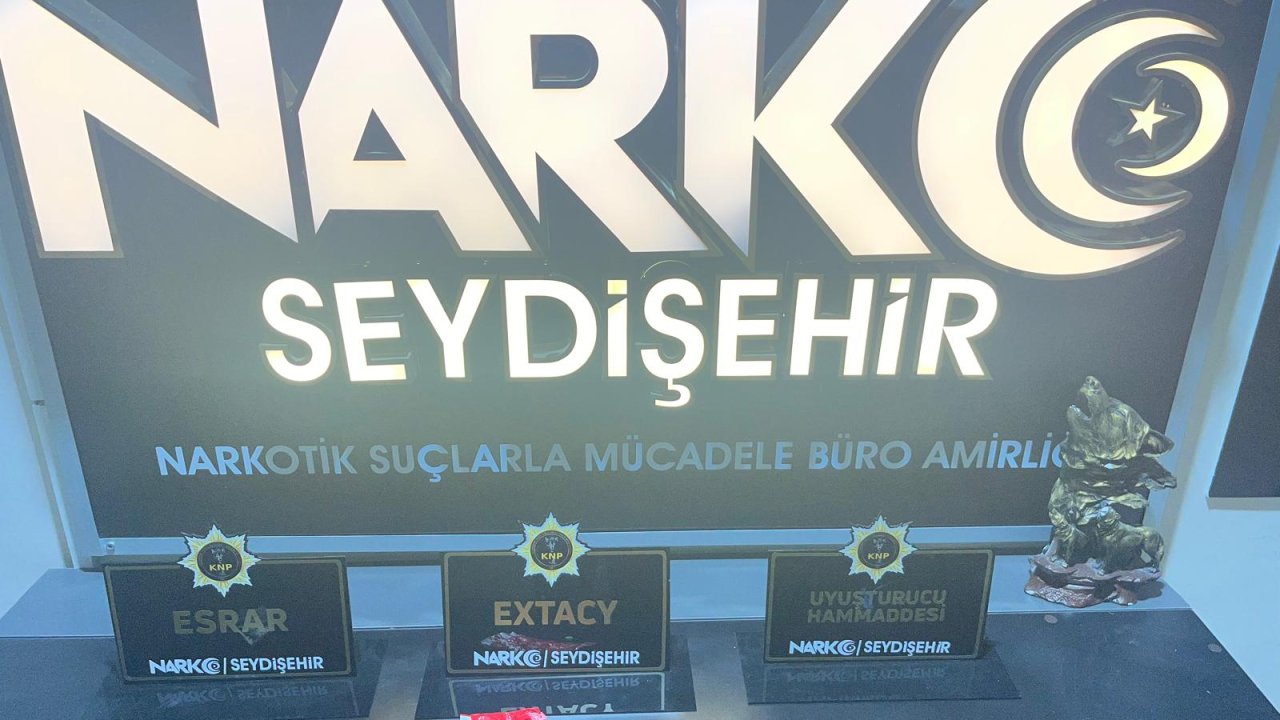 Seydişehir'de uyuşturucu operasyonu!