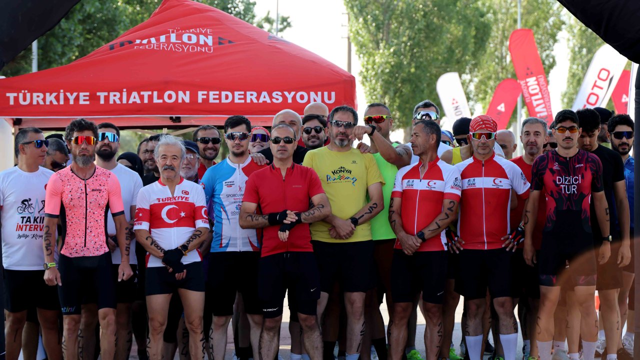Konya'da Duatlon heyecanı yaşandı