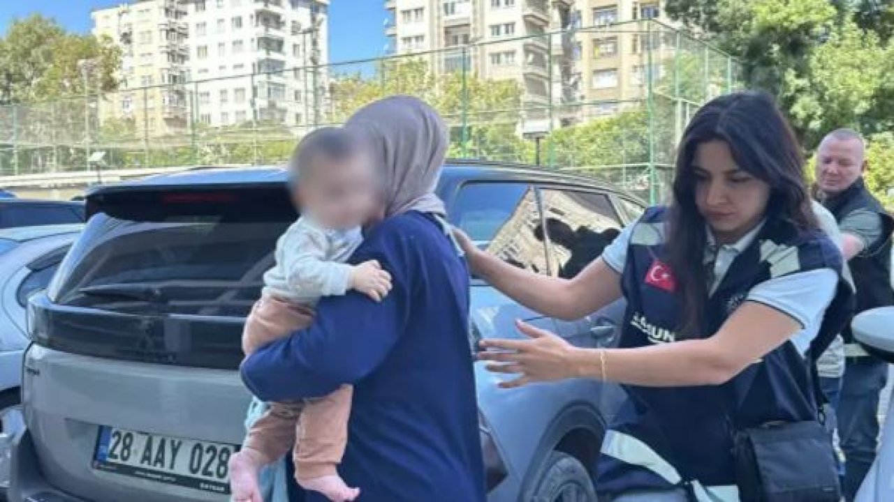 Şaka gibi: Kucağında 7 aylık bebek, çantasında 1 kilo zehir!