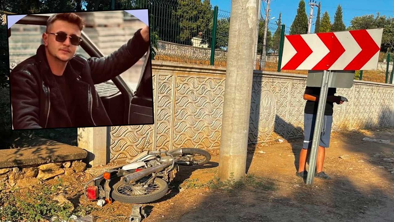 Askerden yeni dönen genç, motosiklet kazasında can verdi