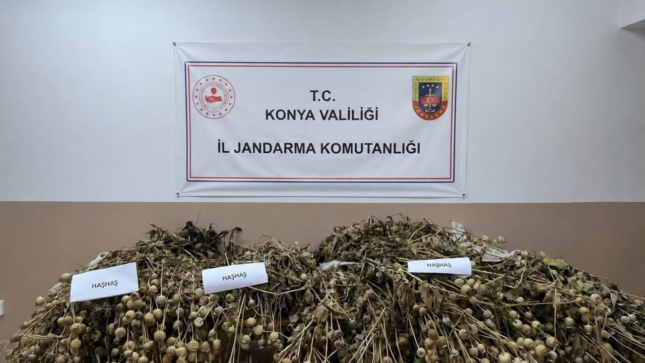 Konya'da jandarma düğmeye bastı! Çok sayıda tutuklama