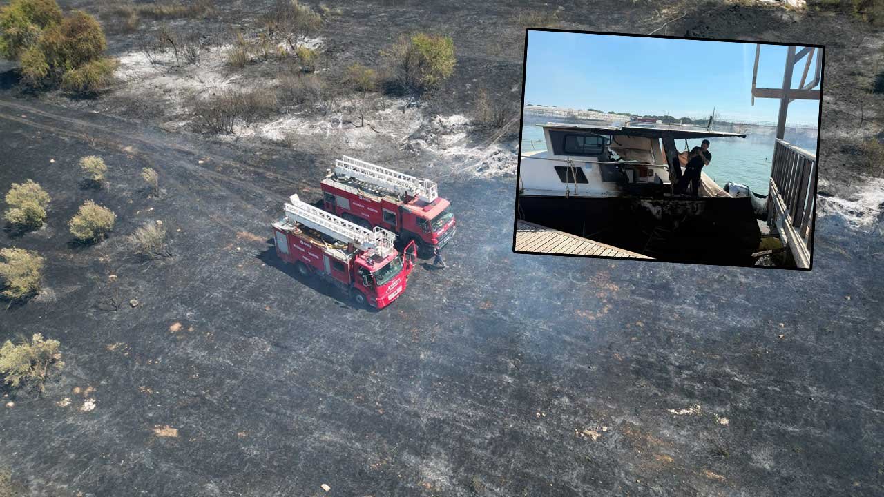 Antalya’da yangın faciası: 3 milyonluk tekne kül oldu