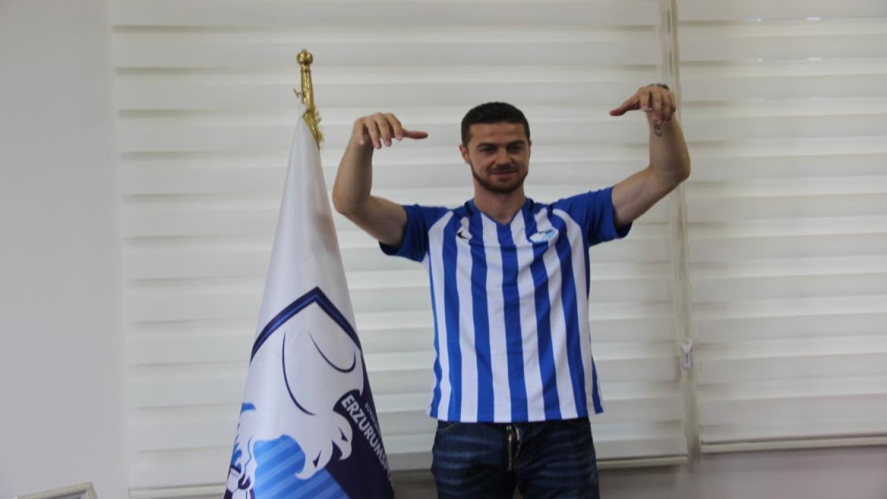 Erzurumspor'da Nihad Mujakic' sevinci