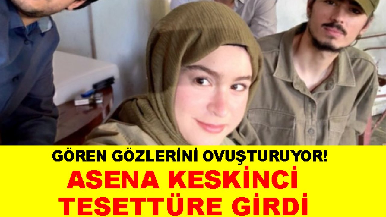 Gören gözlerini ovuşturuyor! Asena Keskinci tesettüre girdi