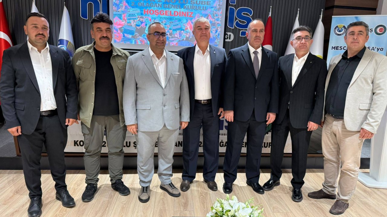 Hüseyin Keçeci güven tazeledi! Hizmet-İş Konya 2 No'lu Şube'de seçim tamamlandı