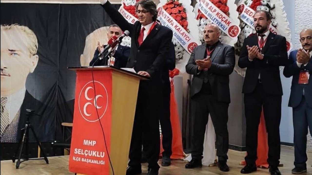 MHP Selçuklu İlçe Başkanı Kavas: Kongremizi, büyük bir coşku içinde gerçekleştirmiş bulunuyoruz