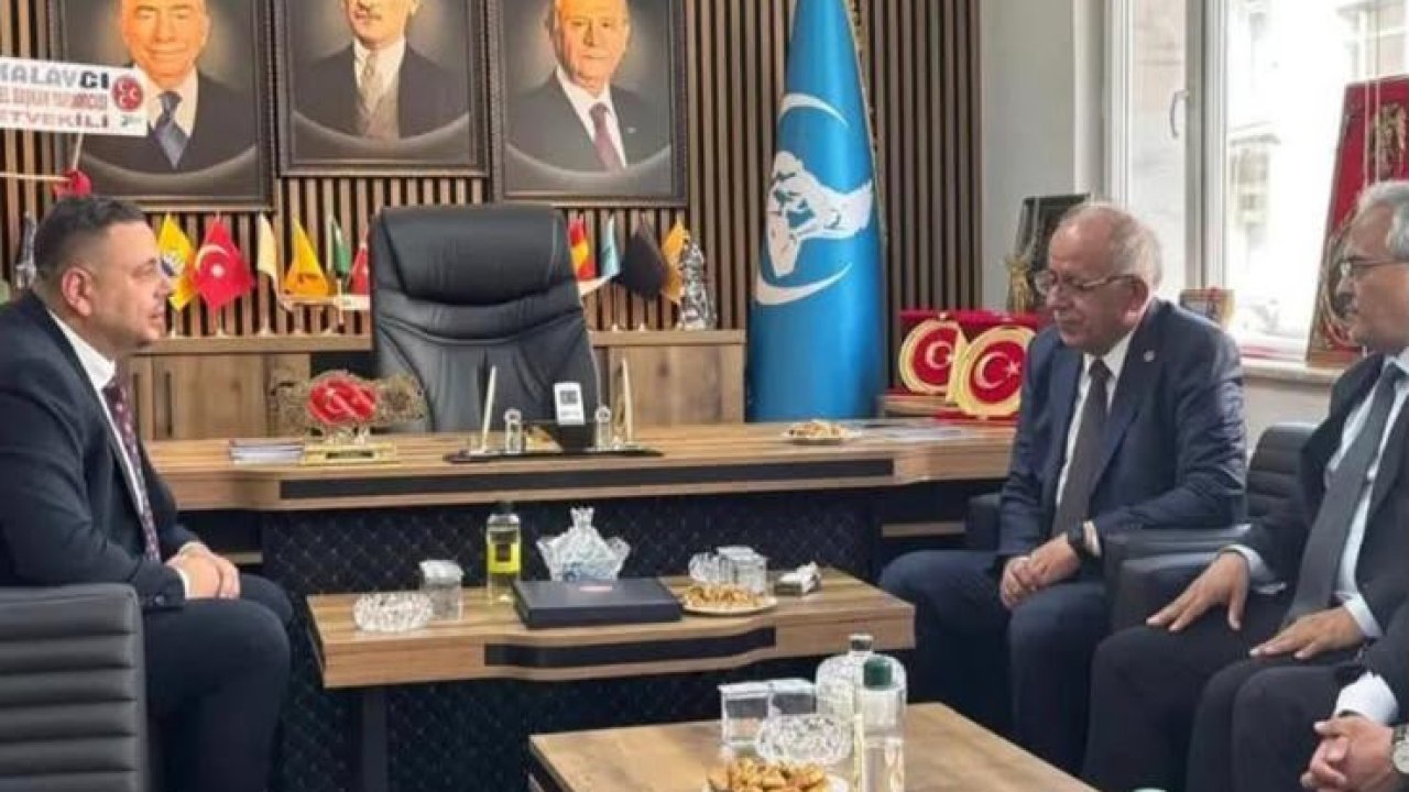 MHP'li Kalaycı, Konya Ülkü Ocakları İl Başkanlığı'nın çalışmalarını inceledi