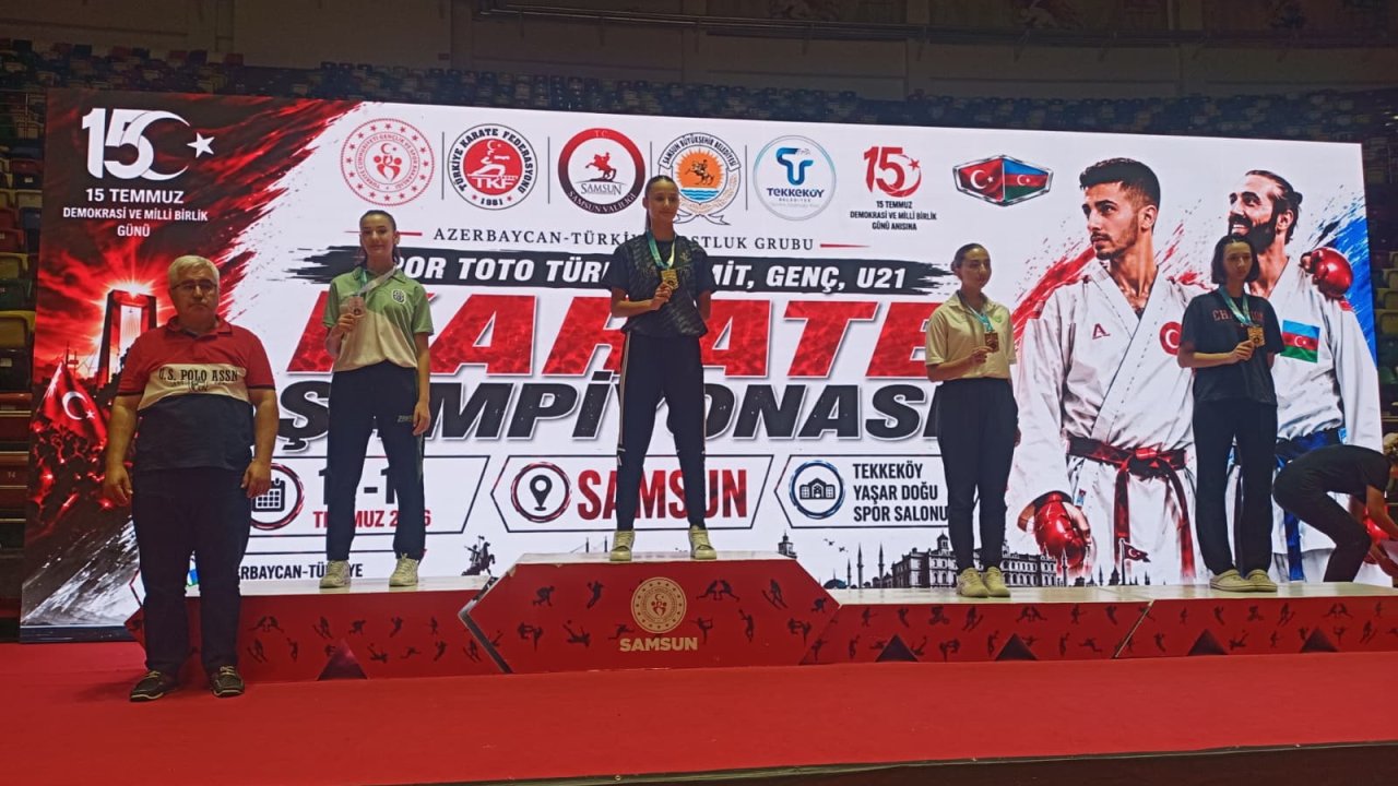 Selçuklu'da Vesile İlisulu'dan gümüş madalya