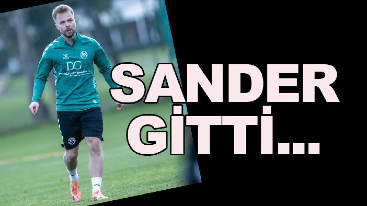 Konyaspor'da 'Sander Svendsen' gitti...