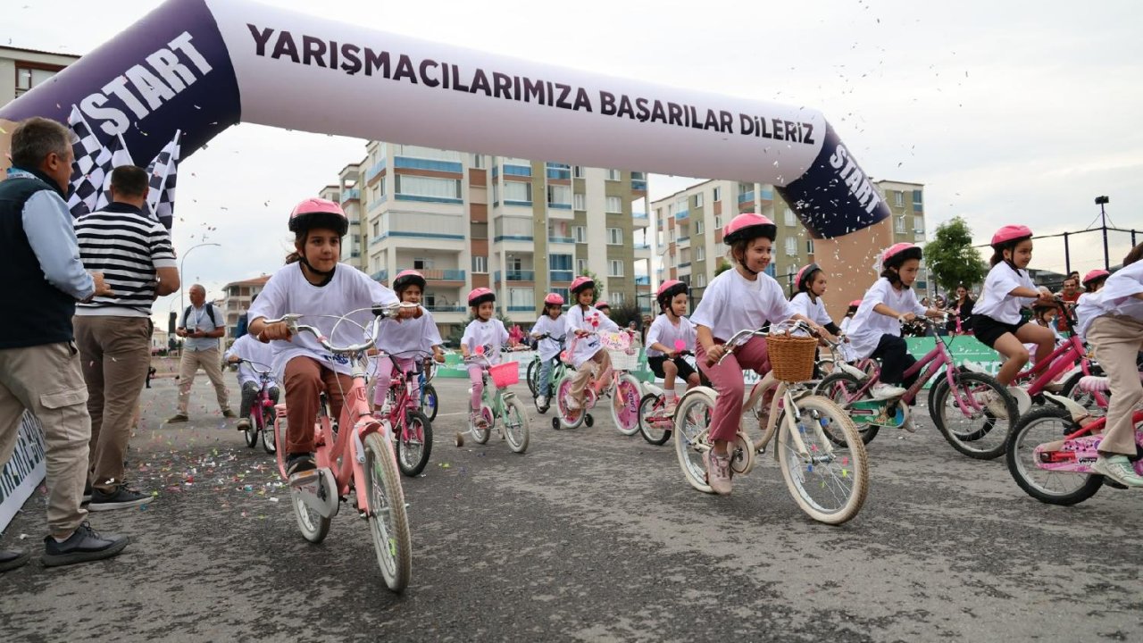 Karatay'da Düz Bisiklet Yarışları'nın 10. düzenlendi