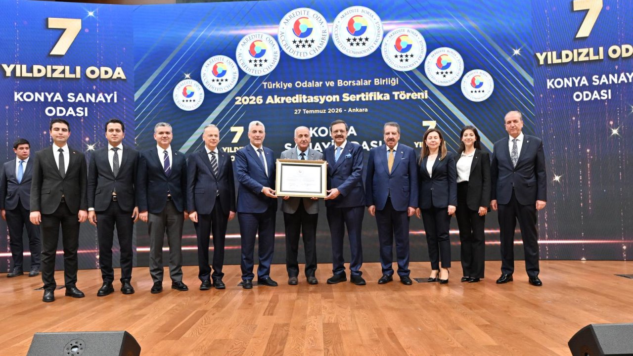 KSO, Türkiye'de bir ilki başardı: Bakan Bolat hepsini tebrik etti