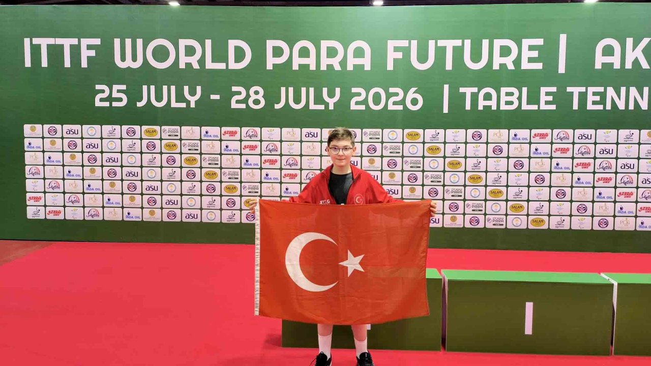 Karataylı Şahin'den bronz madalya