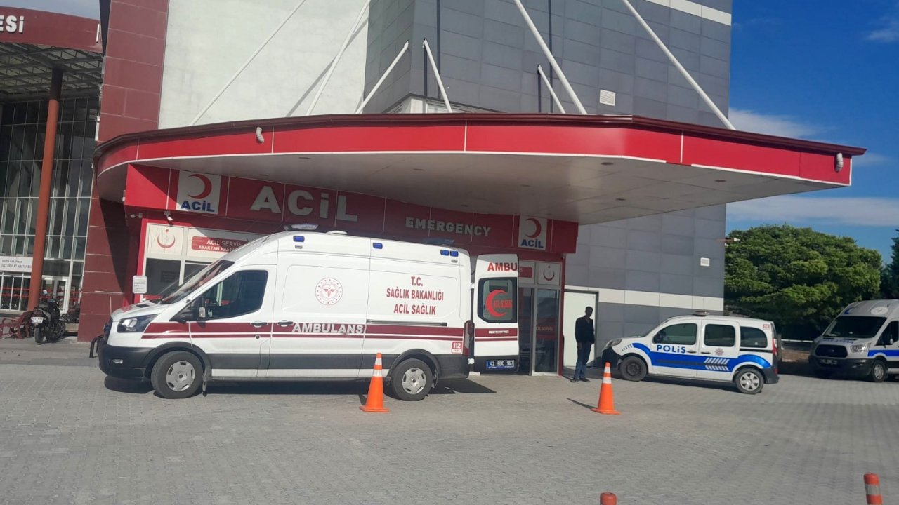 Karapınar’da otomobiller çarpıştı!