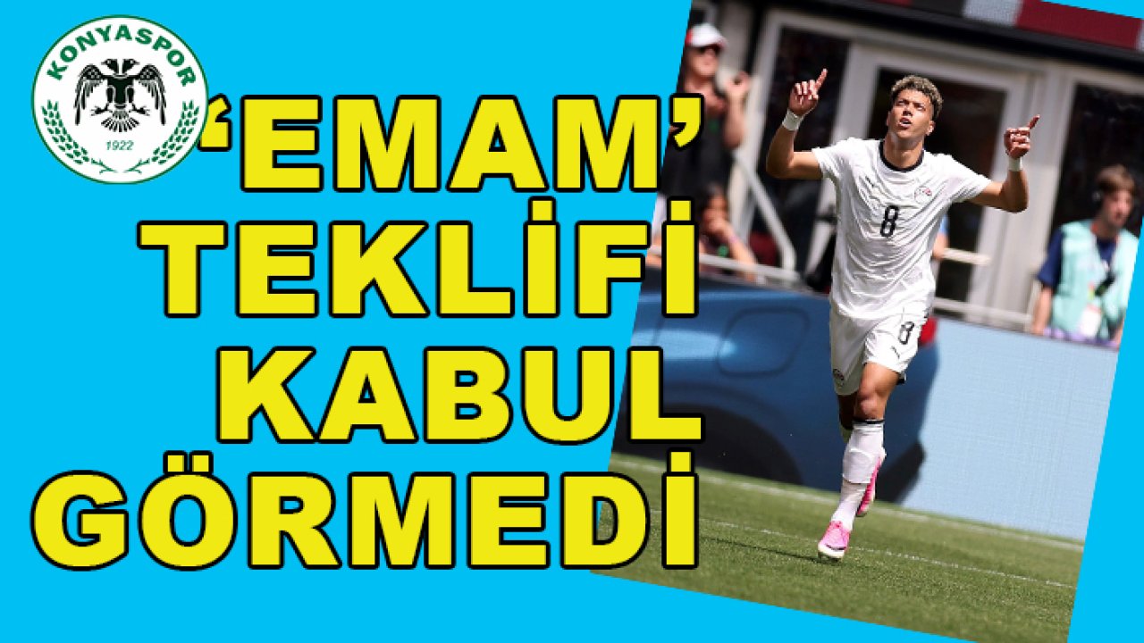 Konyaspor'un ' Emam Ashour' teklifi kabul görmedi