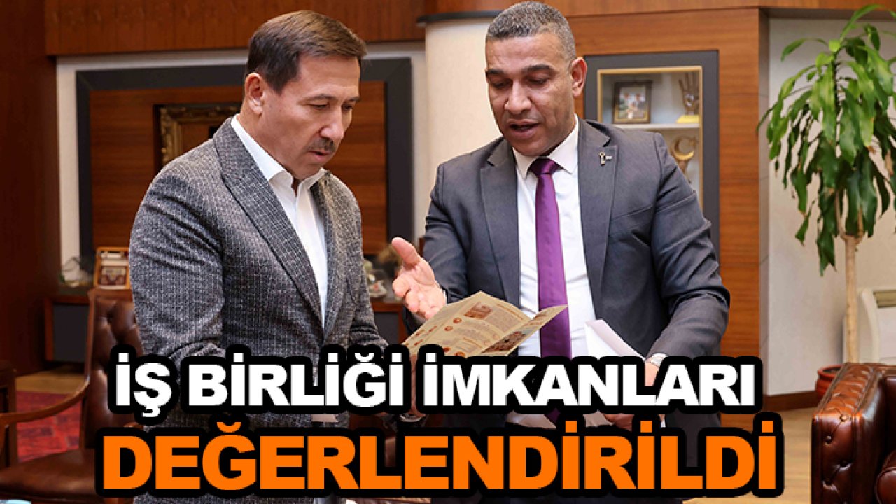 Karatay ile Filistin Halhul Belediyesi arasındaki iş birliği imkanları değerlendirildi