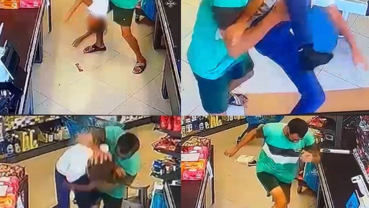 Türkiye bu görüntüleri konuşuyor! Çocuğu darp eden zanlı yakalandı