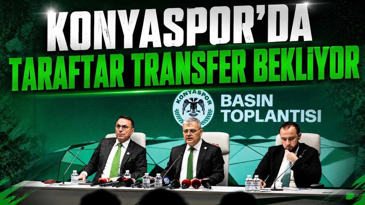 Konyaspor'da  taraftar 'transfer' bekliyor