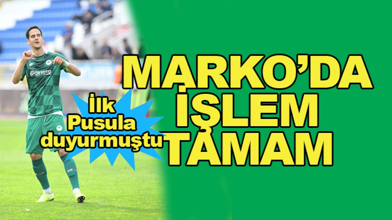 Marko Jevtovic yeniden Konyaspor'da