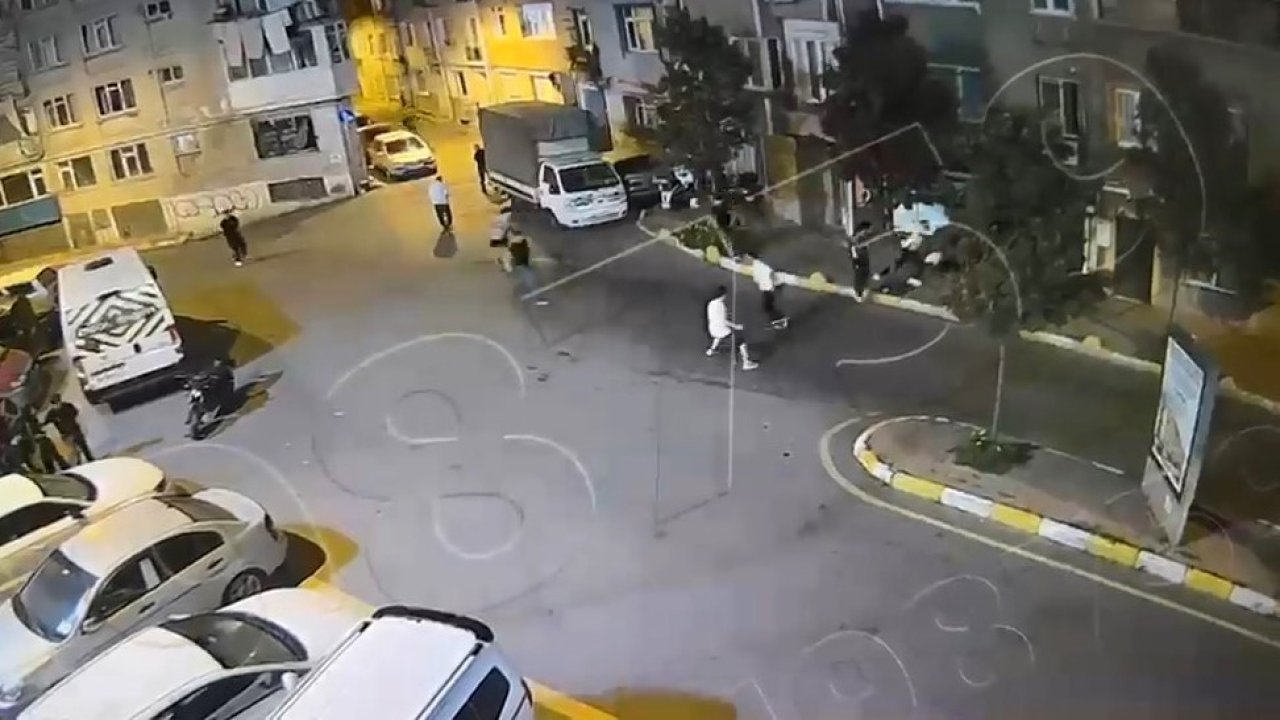 Gençlerin kavgası cinayetle bitti! O anlar kamerada