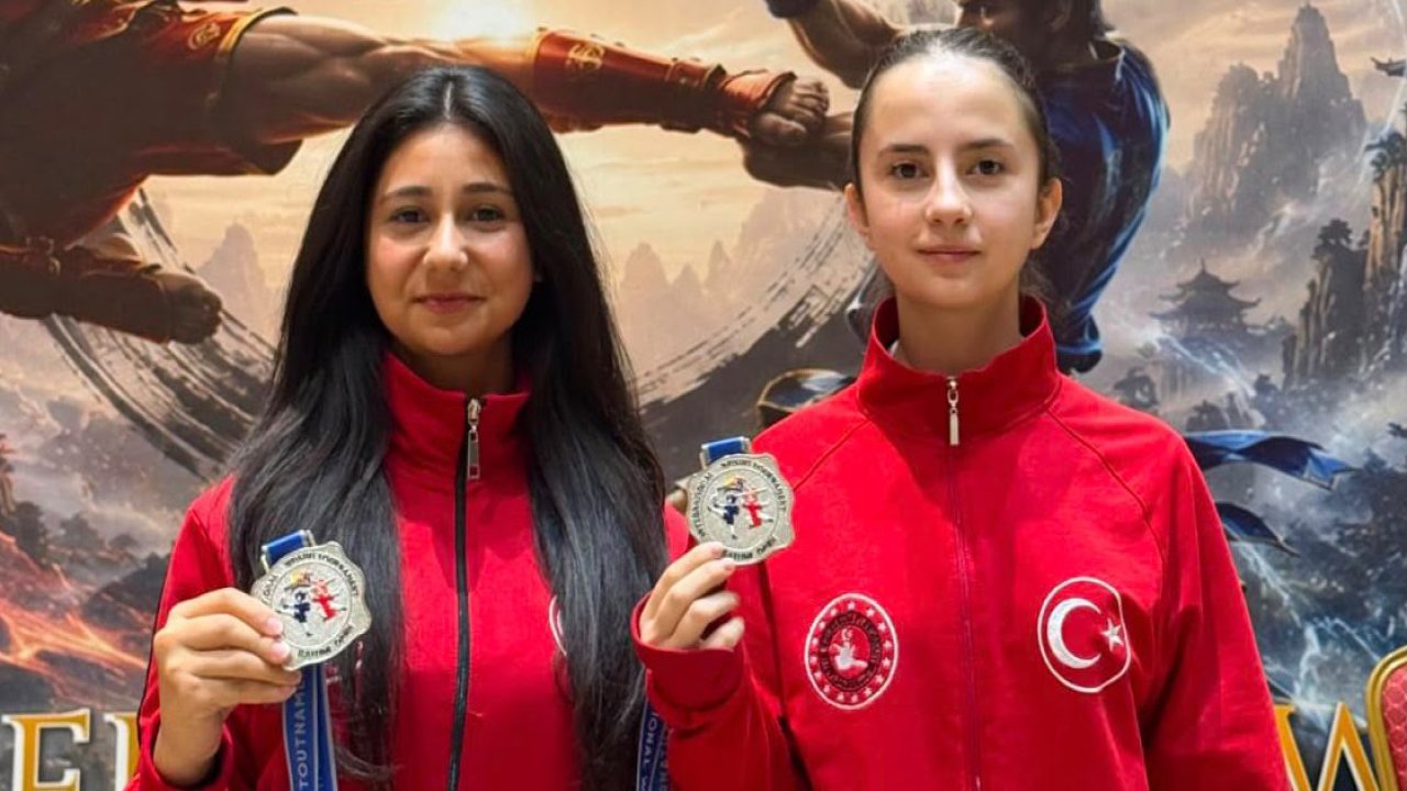 Selçuklu'da Nisa Nur Irmak ve Hümeyra Soylu'dan yeni derece