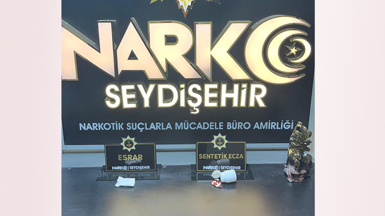 Konya'da uyuşturucu operasyonu! Hiç durmuyorlar