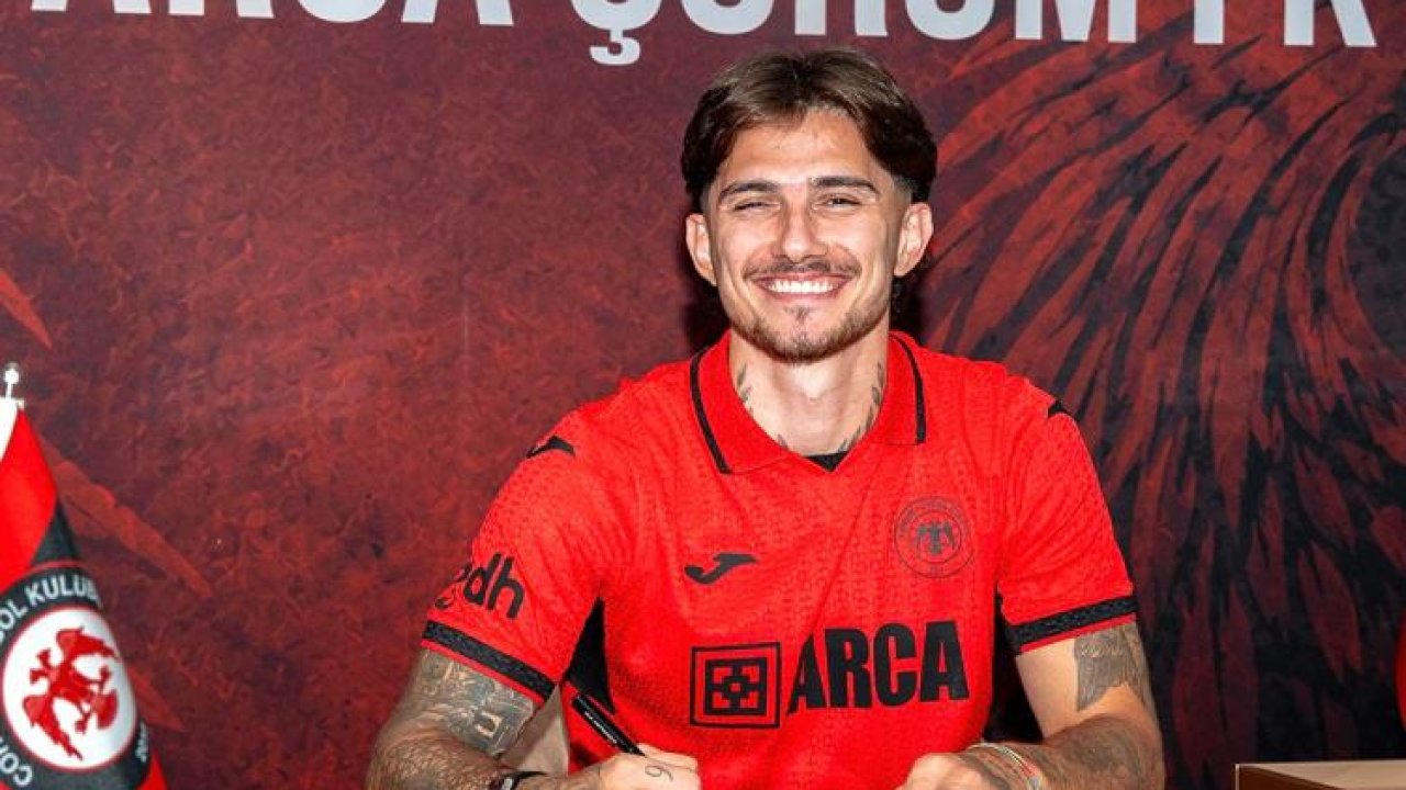 Berat Özdemir Çorum FK ile imzaladı