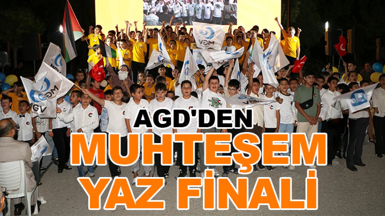 AGD'den muhteşem yaz finali