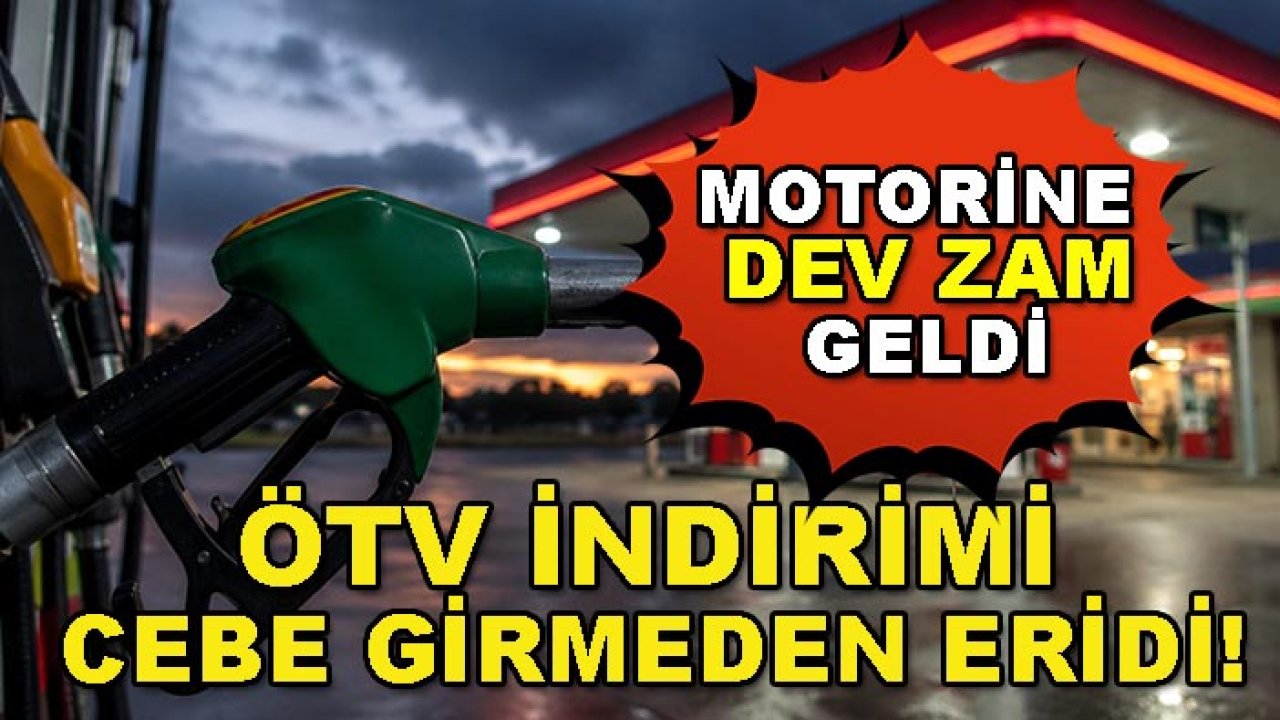 ÖTV indirimi cebe girmeden eridi! Motorine dev zam geldi