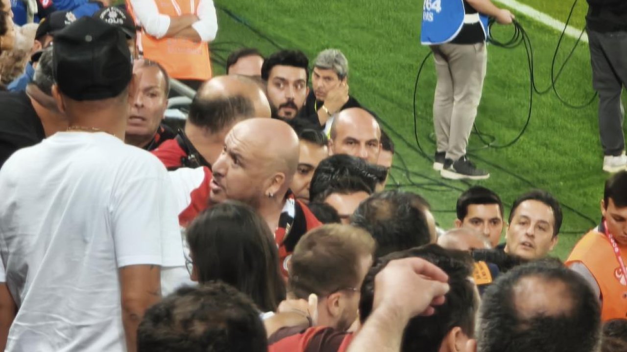 Gençlerbirliği-Fenerbahçe maçına kavga damga vurdu