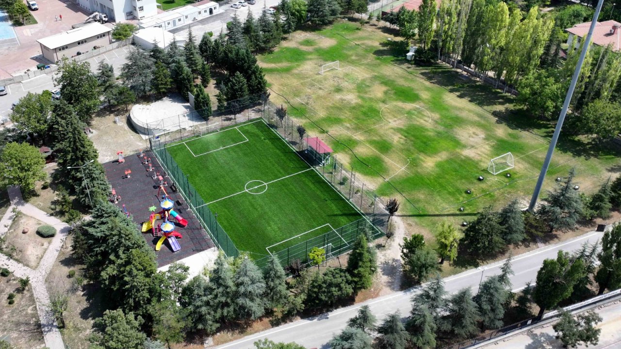 Karatay'da halı sahalar aratacak