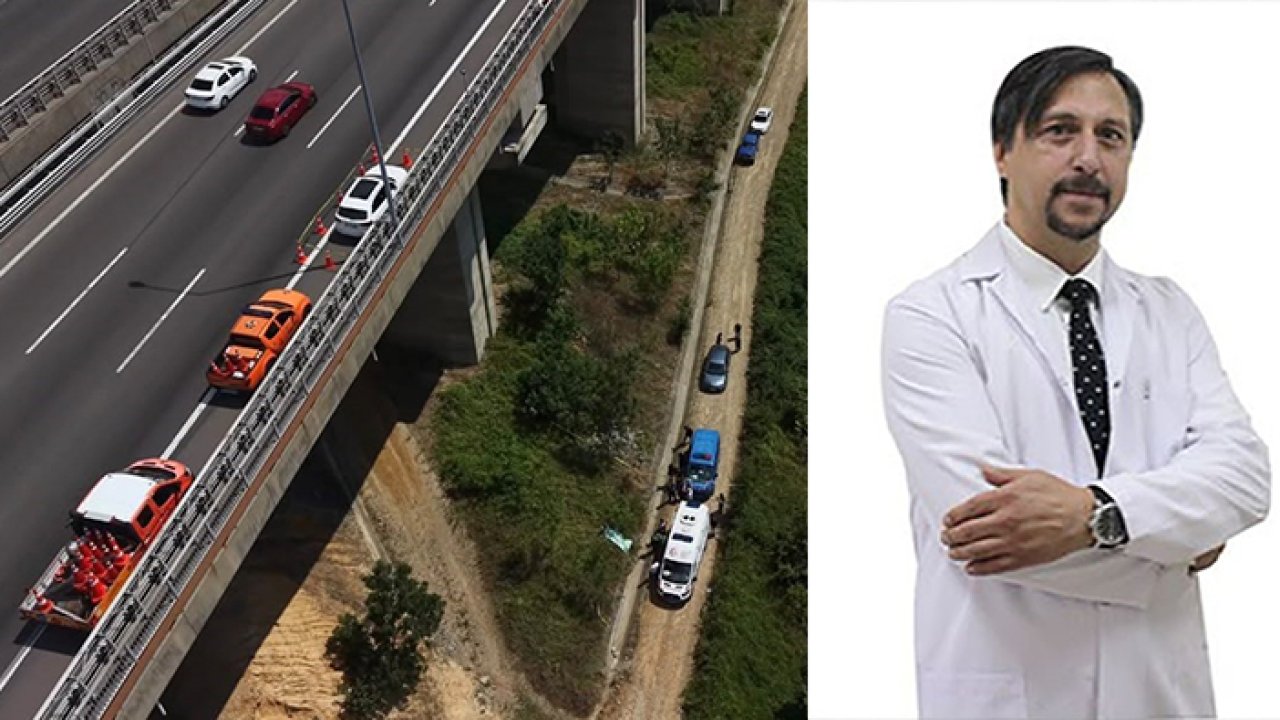 Doktorun cansız bedeni viyadüğün altında bulundu!