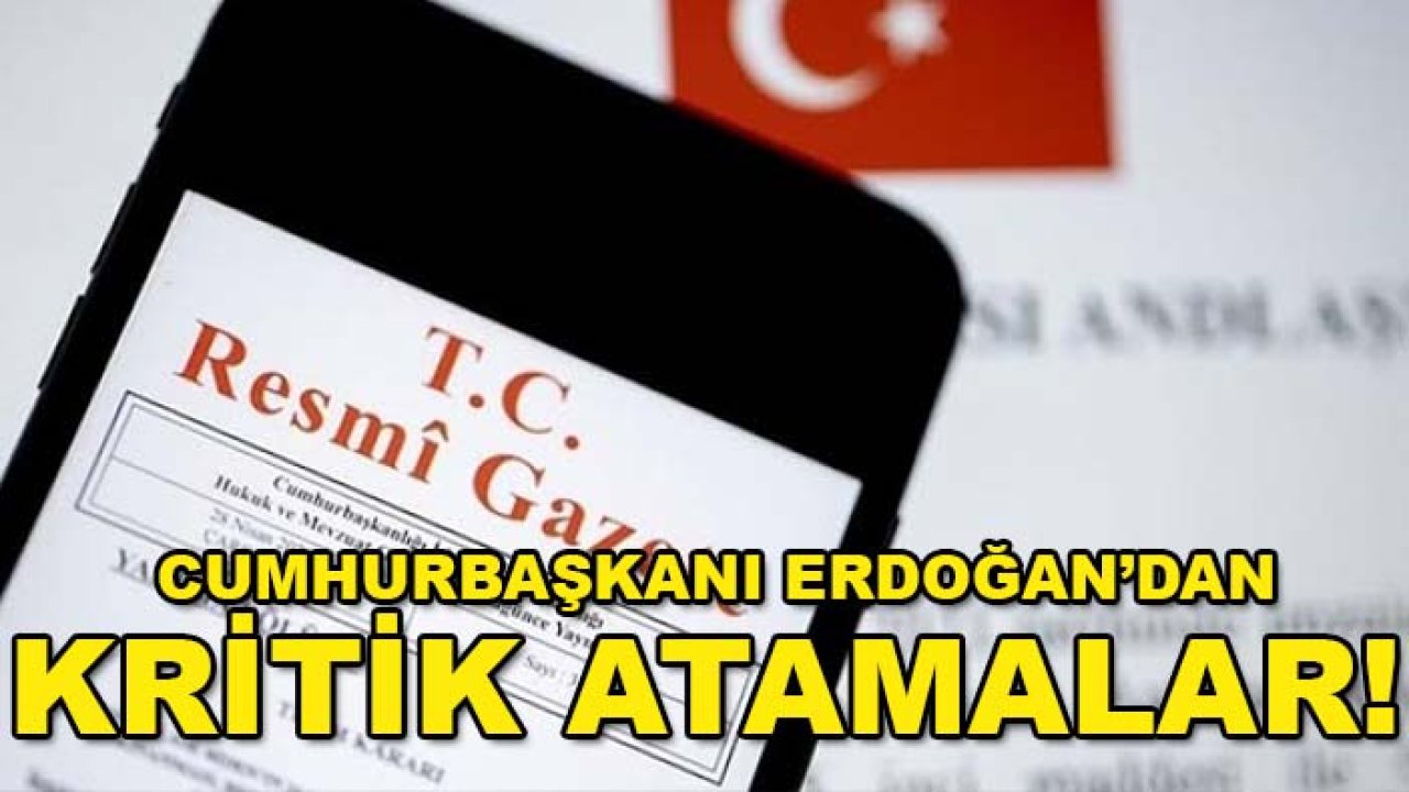 Erdoğan’dan kritik atamalar! ÖSYM Başkanı ve üniversite rektörleri değişti